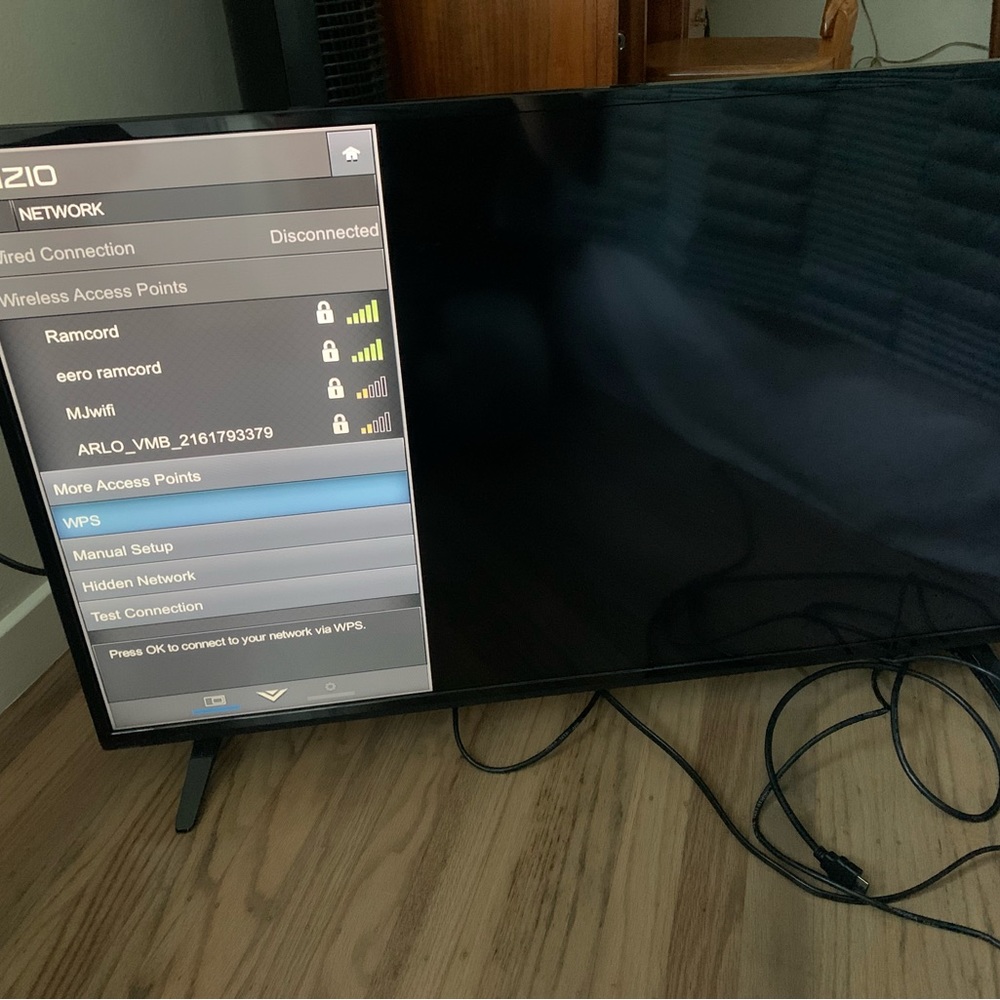 Vizio 42” flatscreen tv